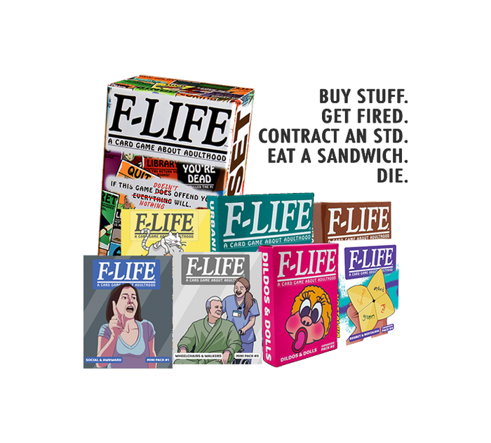 F-Life: A Card Game About Adulthood