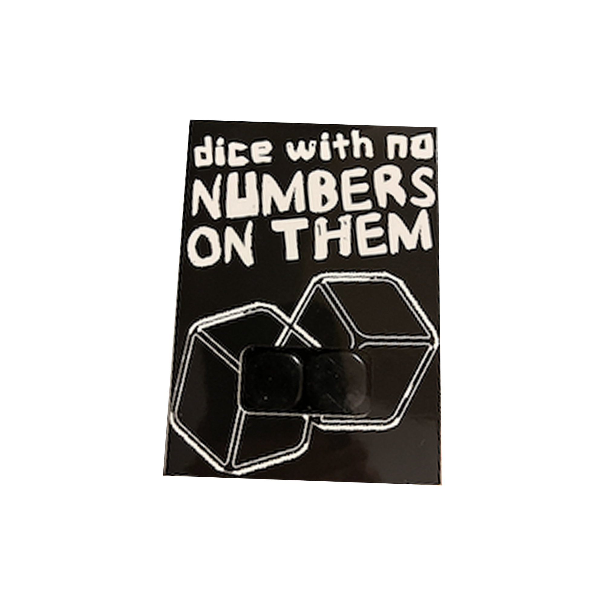 Dice With No Numbers On Them