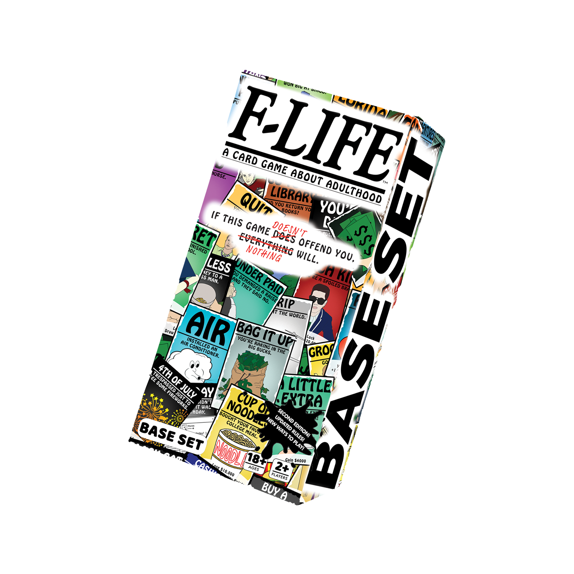 F-Life: A Card Game About Adulthood - Base Set - 2nd Edition (PRE-ORDER)
