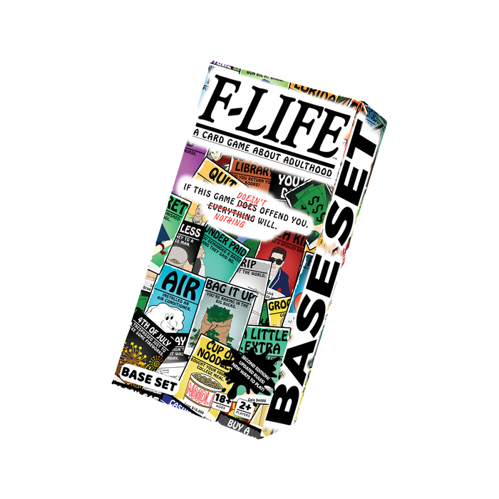 F-Life: A Card Game About Adulthood - Base Set - 2nd Edition (PRE-ORDER)